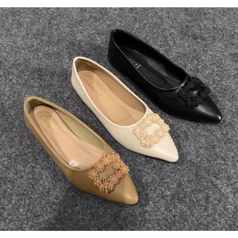 Pansus Wanita Mewah | Sepatu Kuliah Polos | Pansus Kerja Premium Wanita