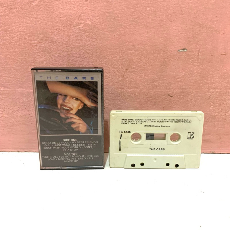 Kaset Pita New Wave Import The Cars - Self Titled USA Press