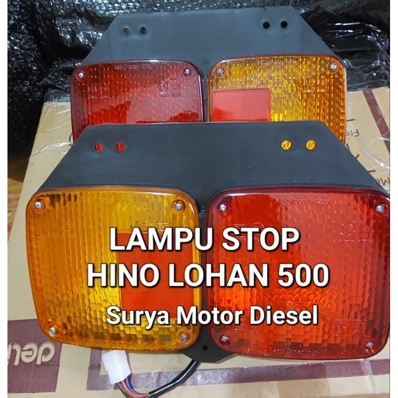 LAMPU STOP BELAKANG HINO 500 LOHAN SET KIRI KANAN