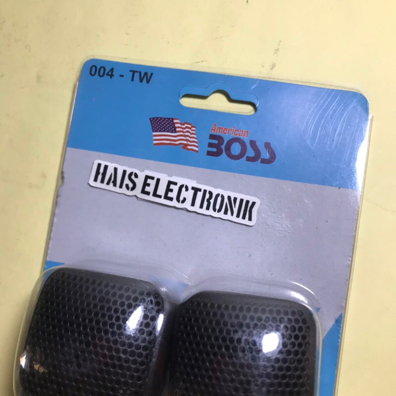 American Boss 004 Sepasang 2 Pc 500 Watt Speaker Tweeter