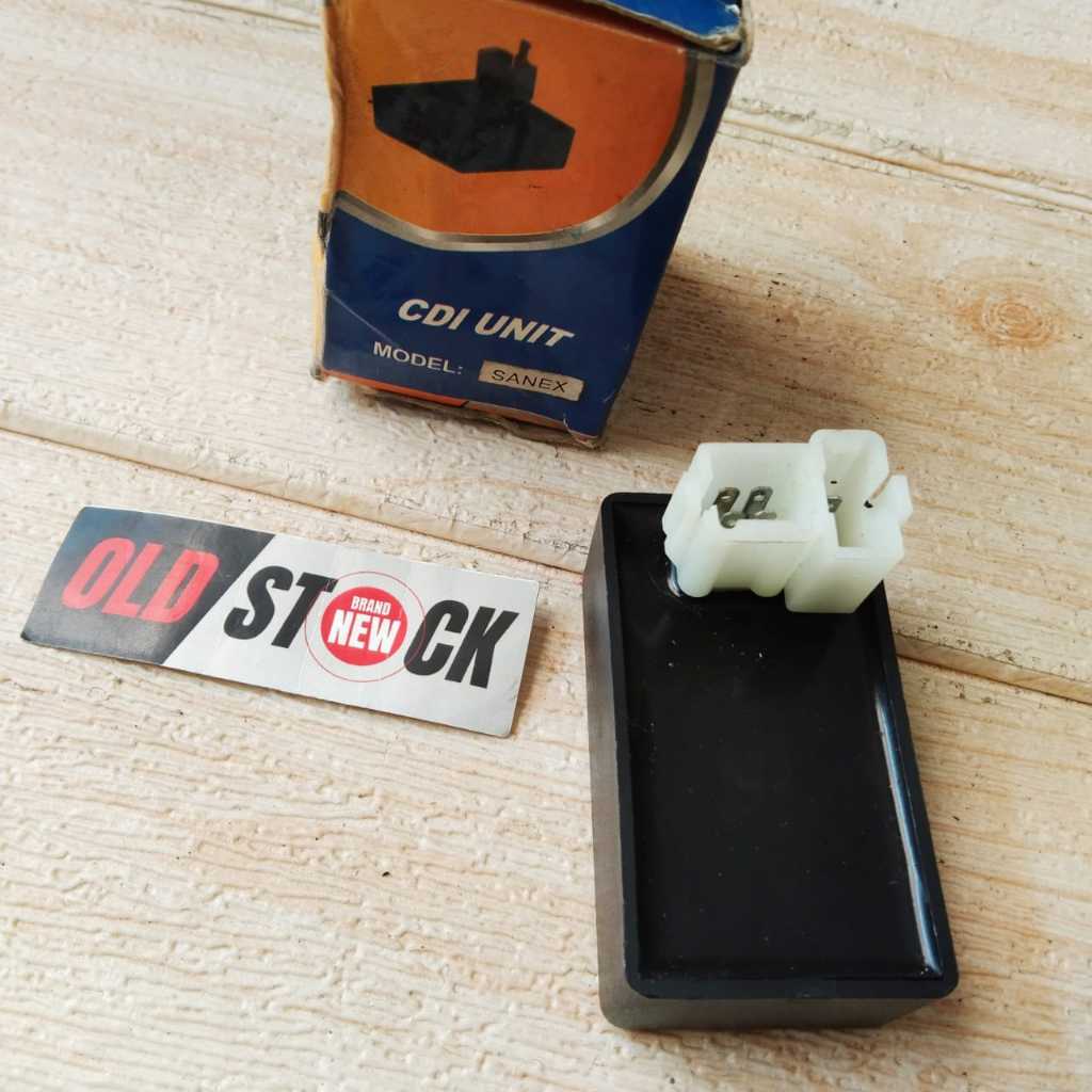CDI UNIT KANMURI PENGAPIAN ECU UNIT MOTOR SANEX QJ150 -NEW OLD STOCK-