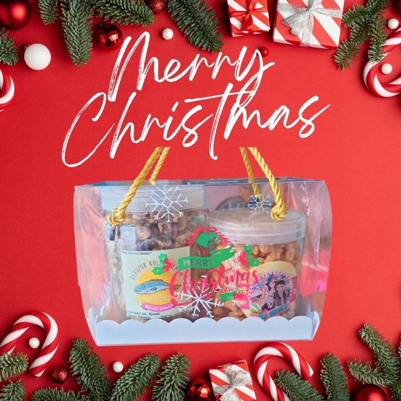 

Hampers Natal Kerupuk Kulit Ikan Salmon Dan Cheese Stik