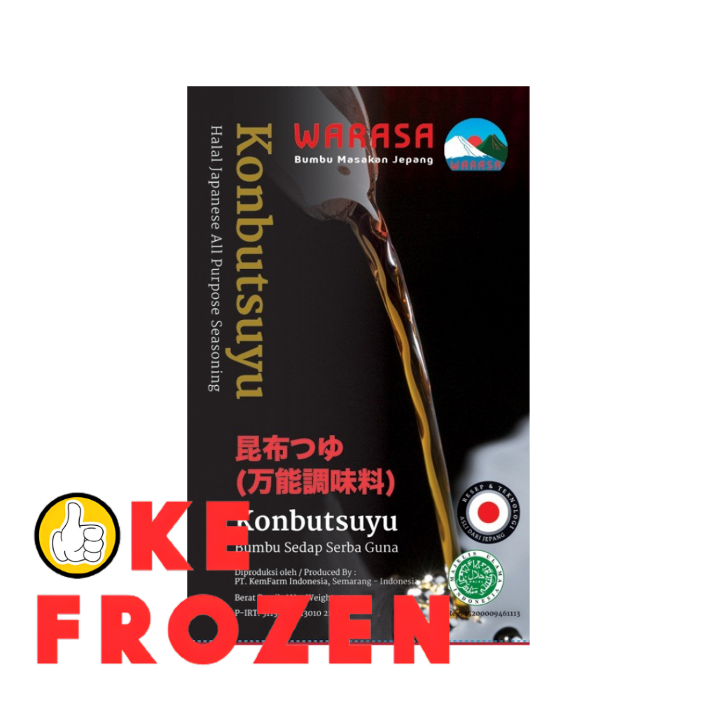 

WARASA KONBUTSUYU 50GR / BUMBU SEDAP SERBAGUNA