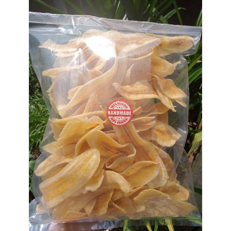 

kripik pisang kepok / kripik pisang gepeng/kripik pisang gurih