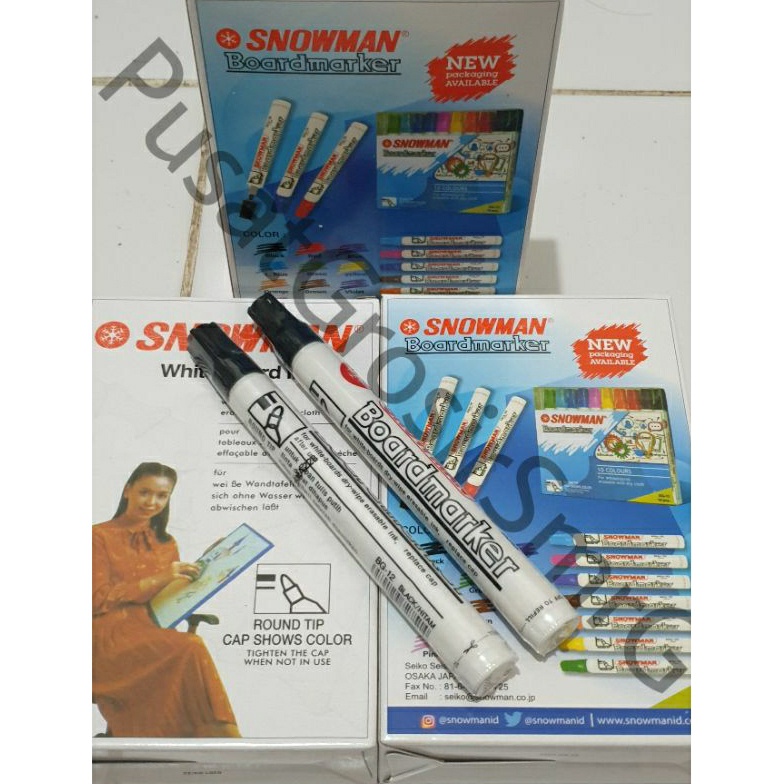 

KODE T78E Snowman boardmarker BG12 12 pcs