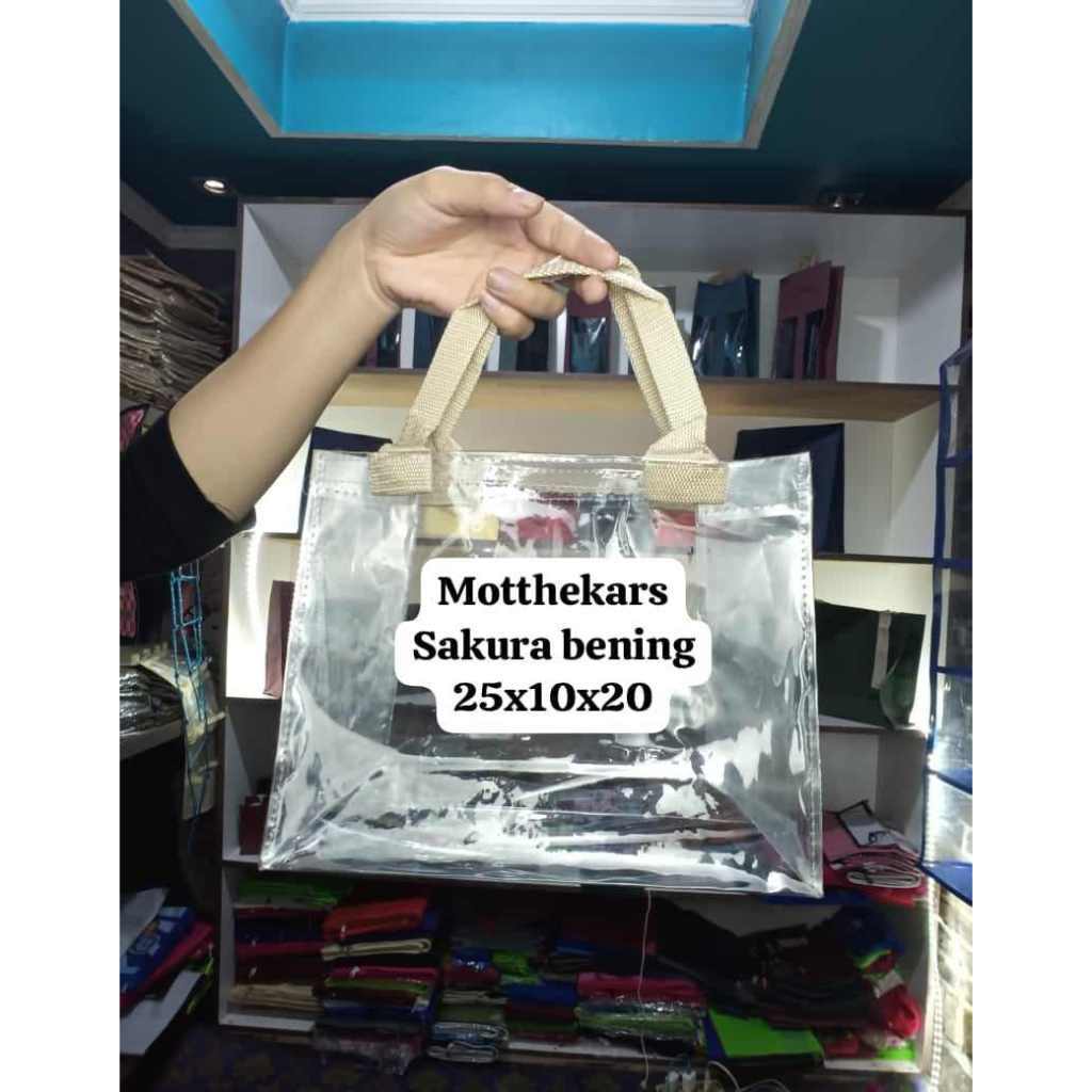 

MIKA KOREA bening HAMPERS MINI SIZE Hand Bag Mika Uk, 30x25x10