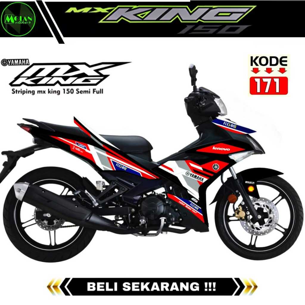 Decal Sticker Striping Variasi Mx King/Yamaha Mx King/Decal Mx King/Striping Mx King