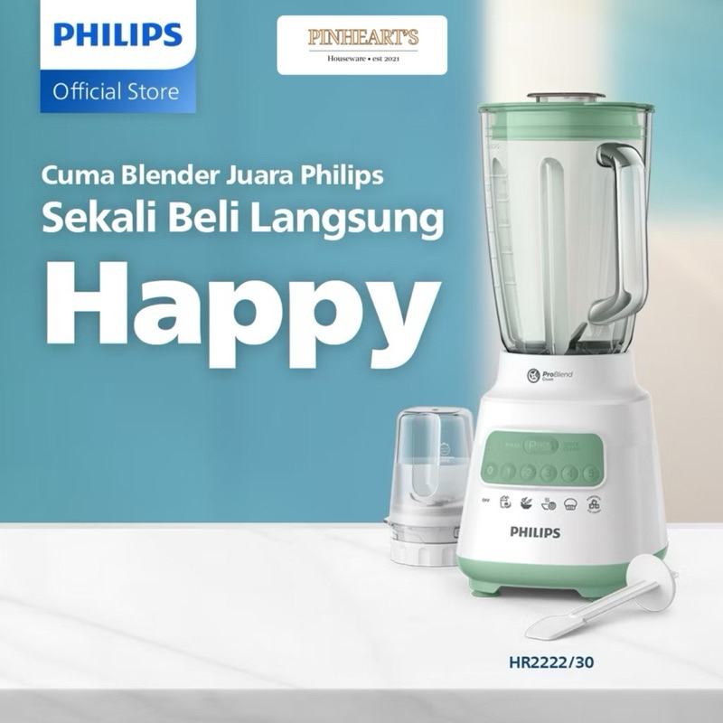 BLENDER PHILIPS KACA 2LITER / BLENDER LISTRIK PHILIPS HR2222 / BLENDER LISTRIK PHILIPS