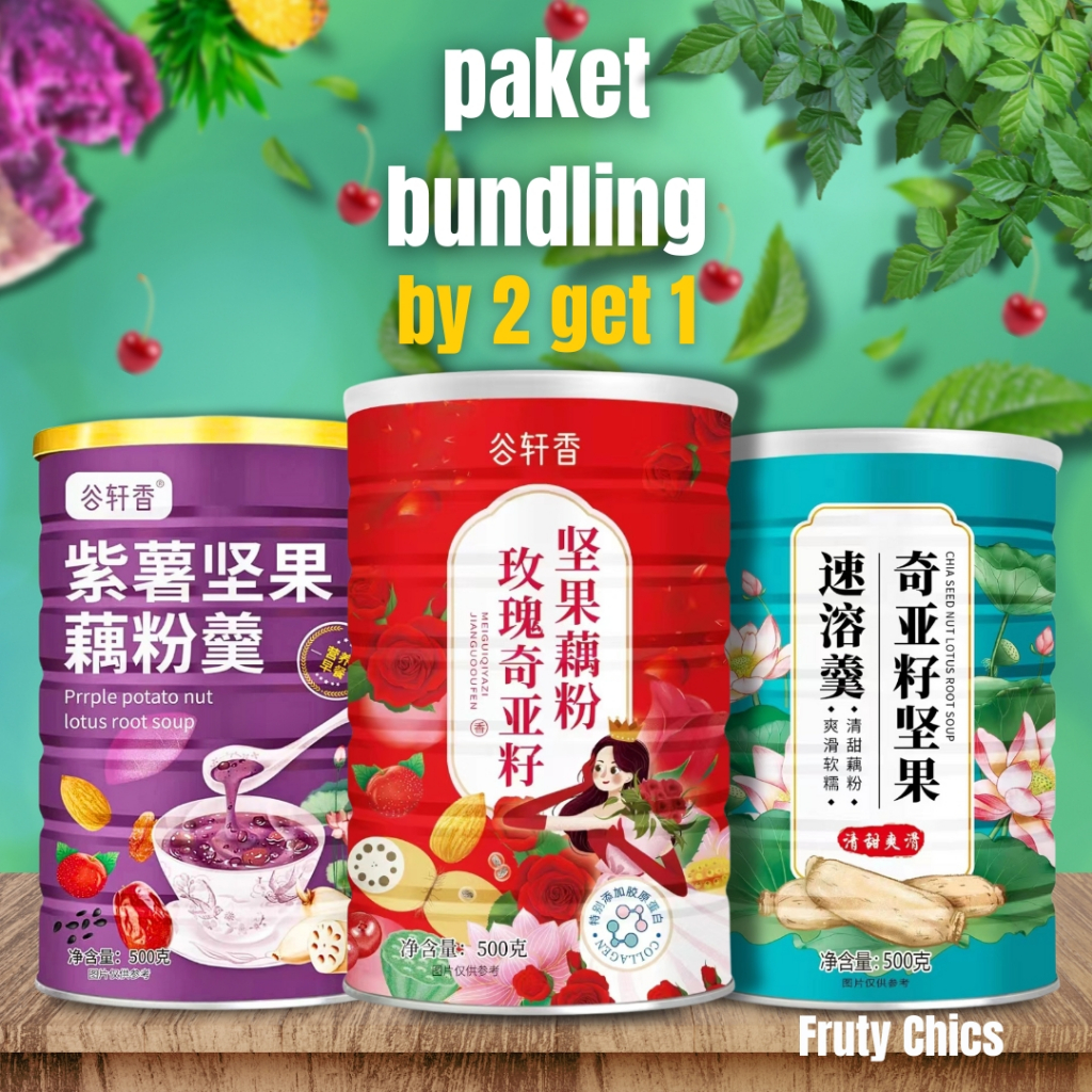 

Buy 2 Get 1 Oufen Lotus Root Powder Akar Teratai