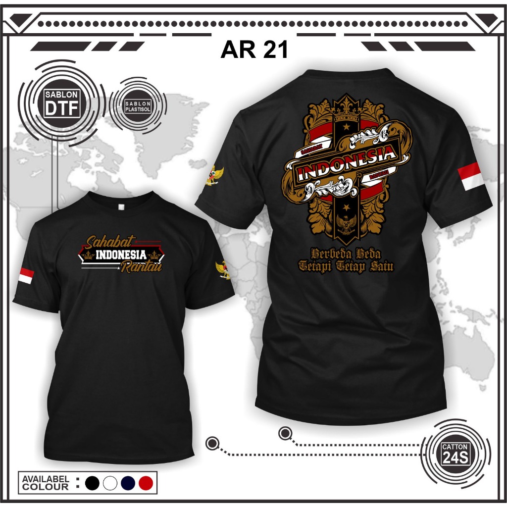 Bossablon - Kaos Sahabat Rantau Kaos Sedulur Rantau Kaos Rantau Indonesia