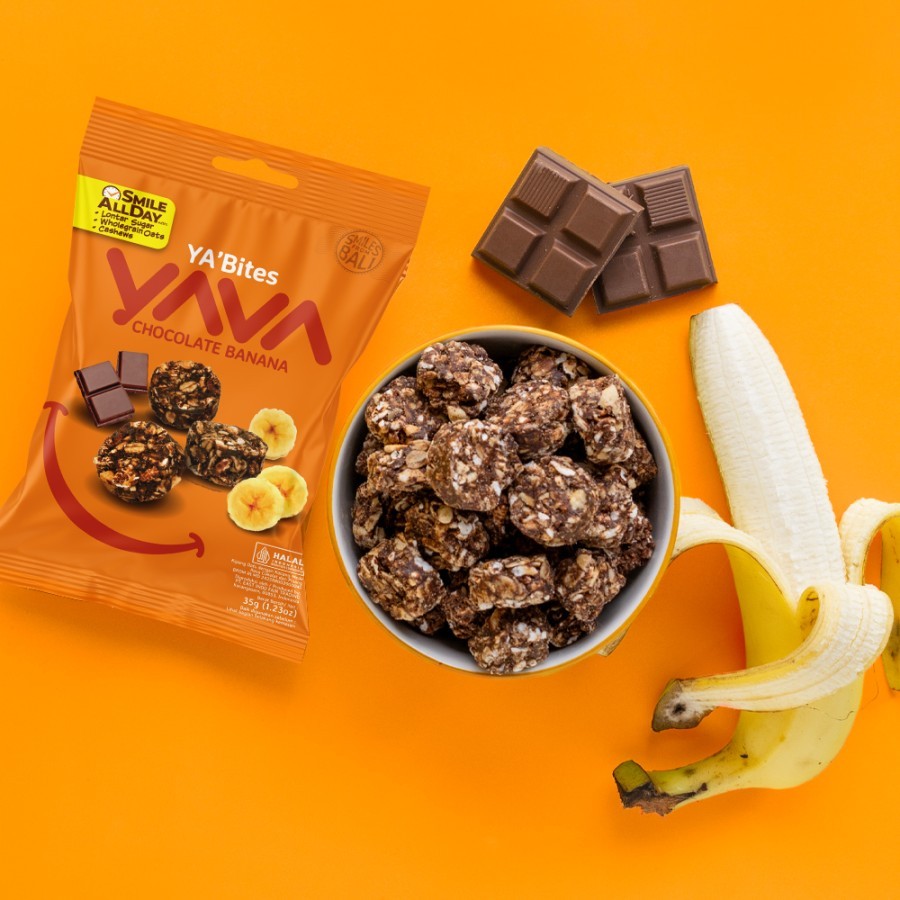 

QH YAVA Carton Pack YA'Bites Chocolate Banana ( 12 x 35g )