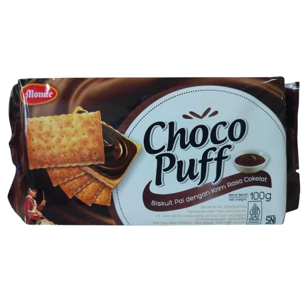 

Monde Choco Puff 100g