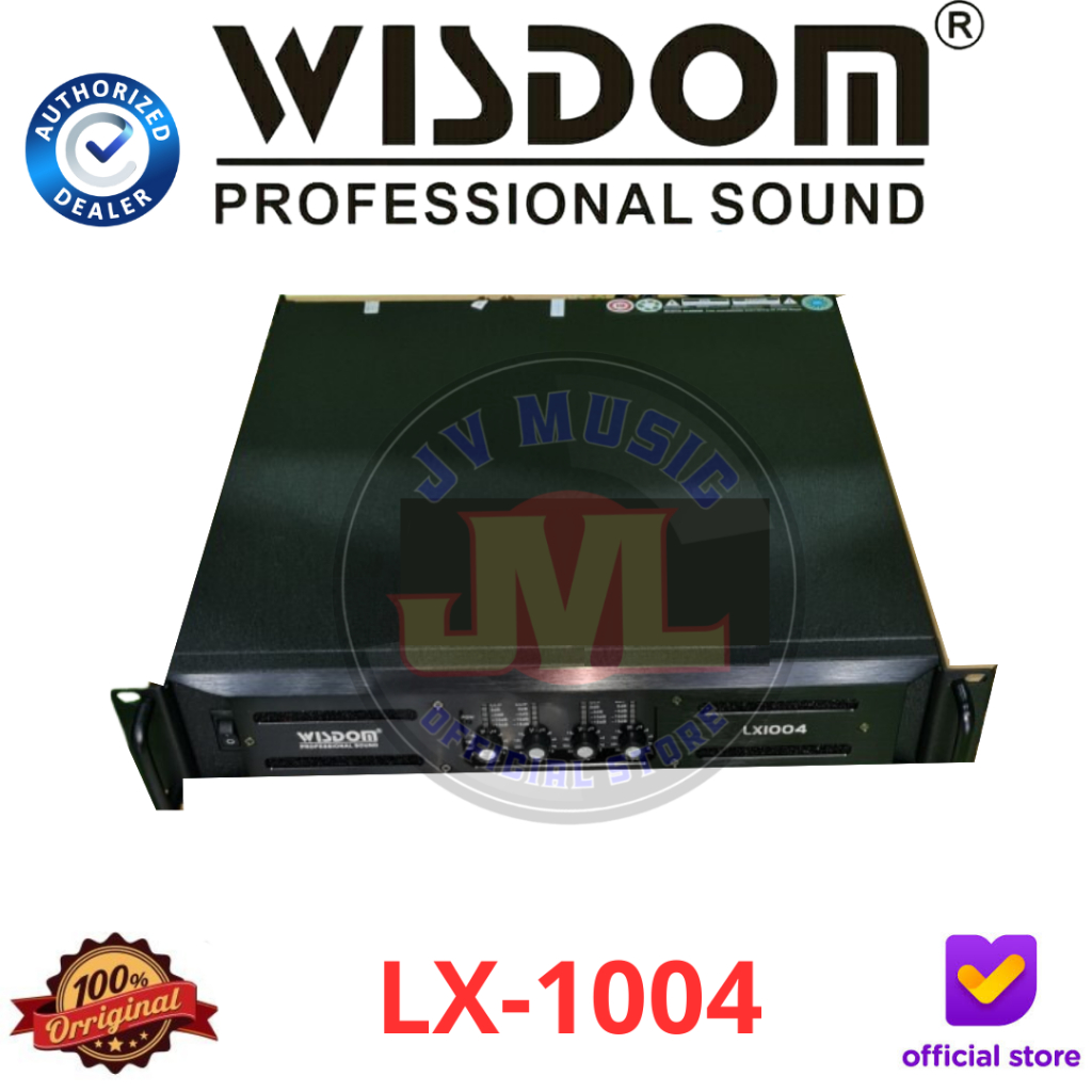 Wisdom LX1004 Power Amplifier Wisdom LX-1004