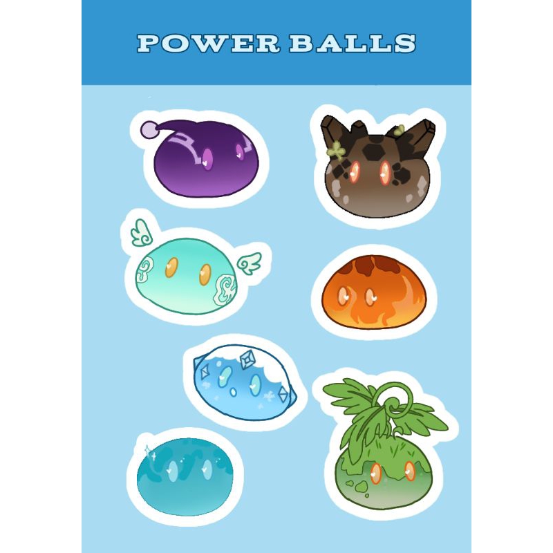 

[deifn Art] Stiker sheet A7 | Stiker Power Ball | Stiker Lucu | Sticker Aesthetic | Sticker Journal | Sticker Hias | Stiker Jurnal | Stiker hias laptop