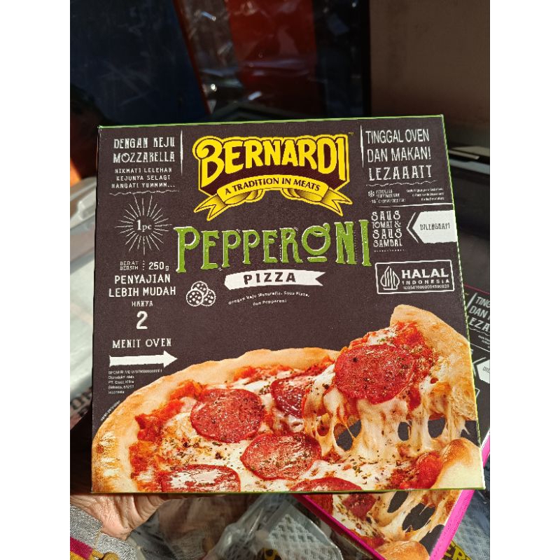 

Bernardi Pepperoni pizza 250gram