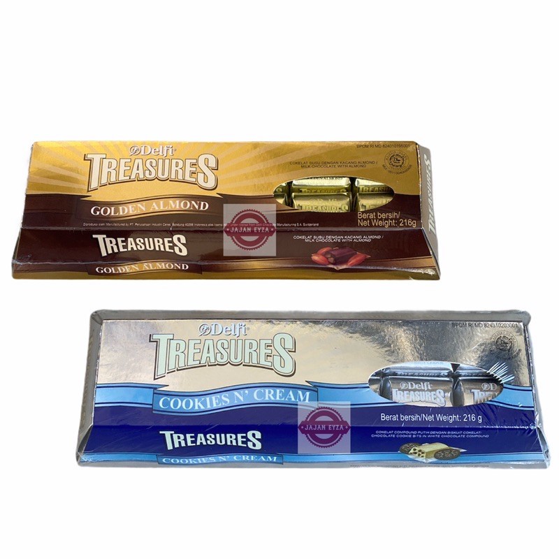 

TREASURES Chocolate Jumbo Pack 216gr isi 24pcs