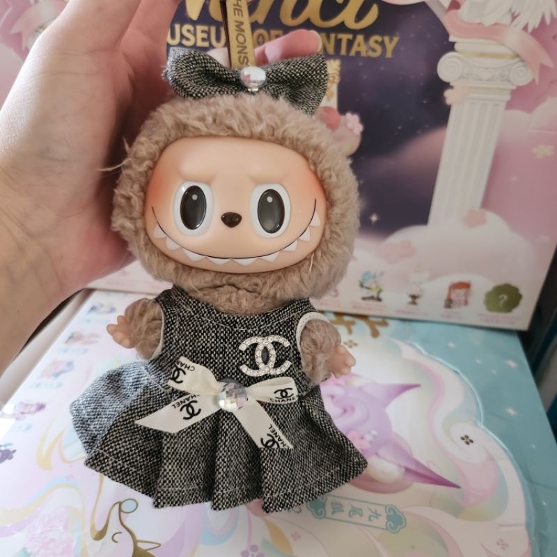 Dress Set Pita Chanel Labubu