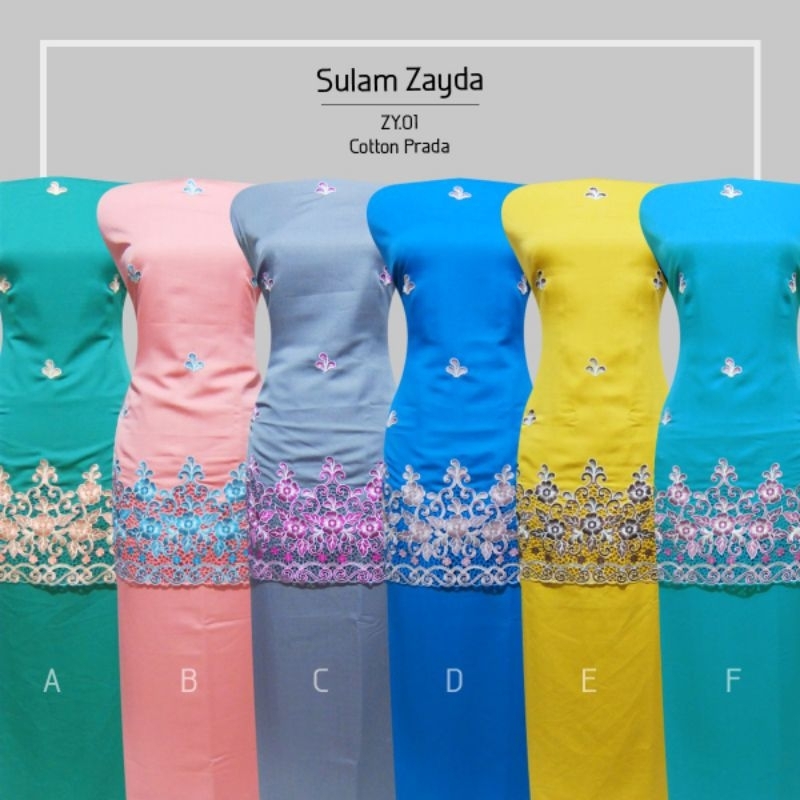 Mitra Bordir-Kain Sulam/Baju Kurung (PC123)