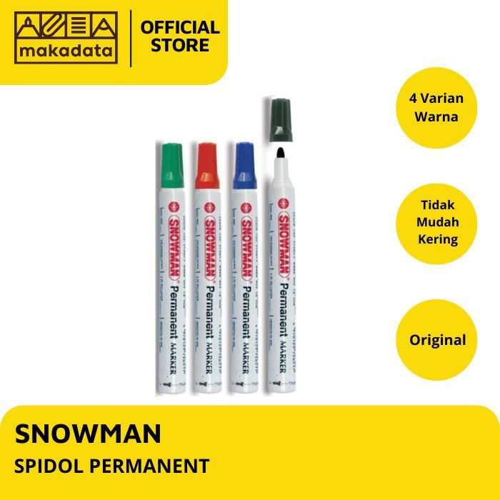 

SPIDOL SNOWMAN PERMANENT MARKER