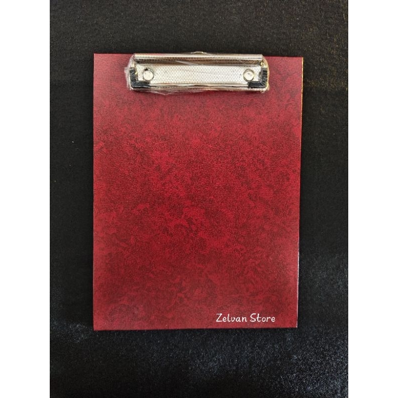 Clipboard/Papan Jalan/Alas Tulis ukuran A6