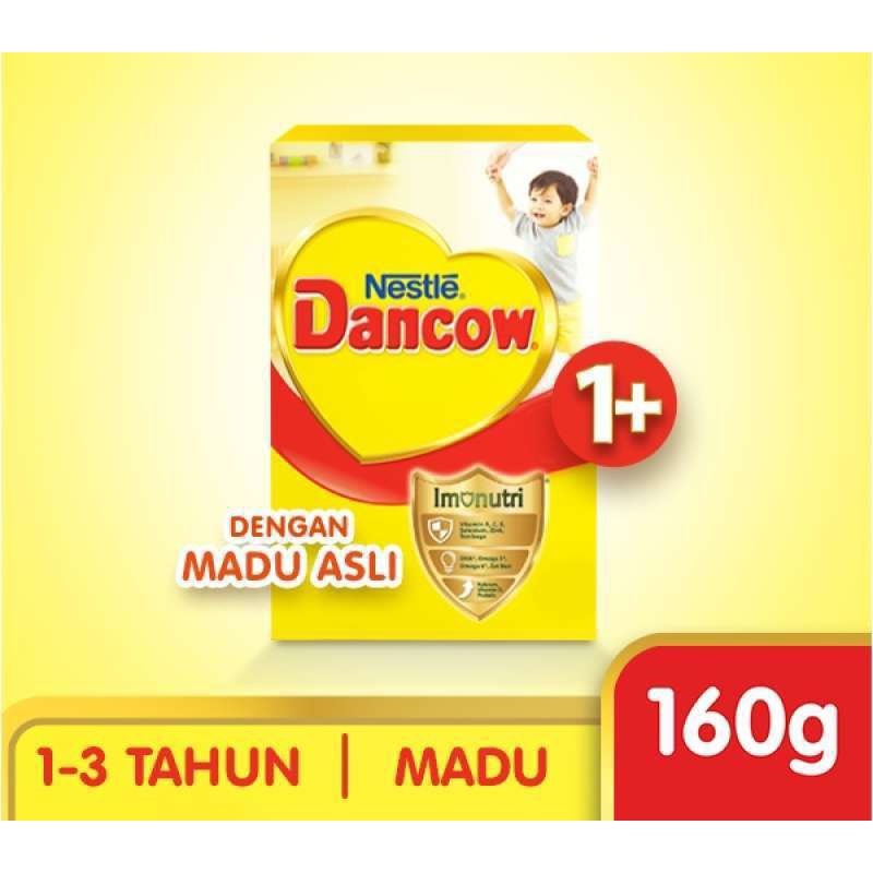 

Nestle Dancow 1+ Susu Pertumbuhan Rasa Madu | Vanila 1 - 3 Tahun Box 160g