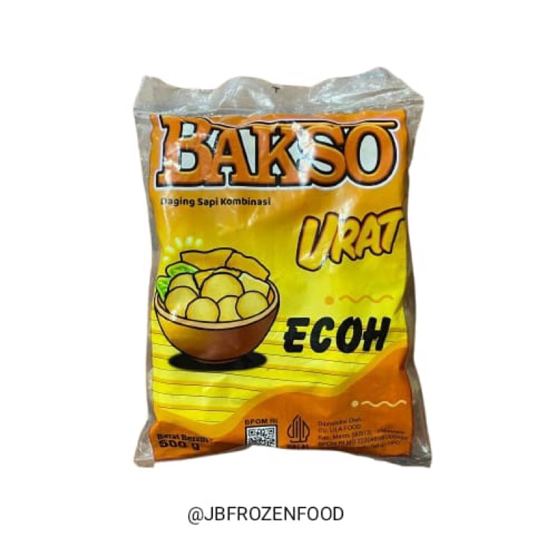 

BAKSO URAT DAGING SAPI ECOH By Lilafood