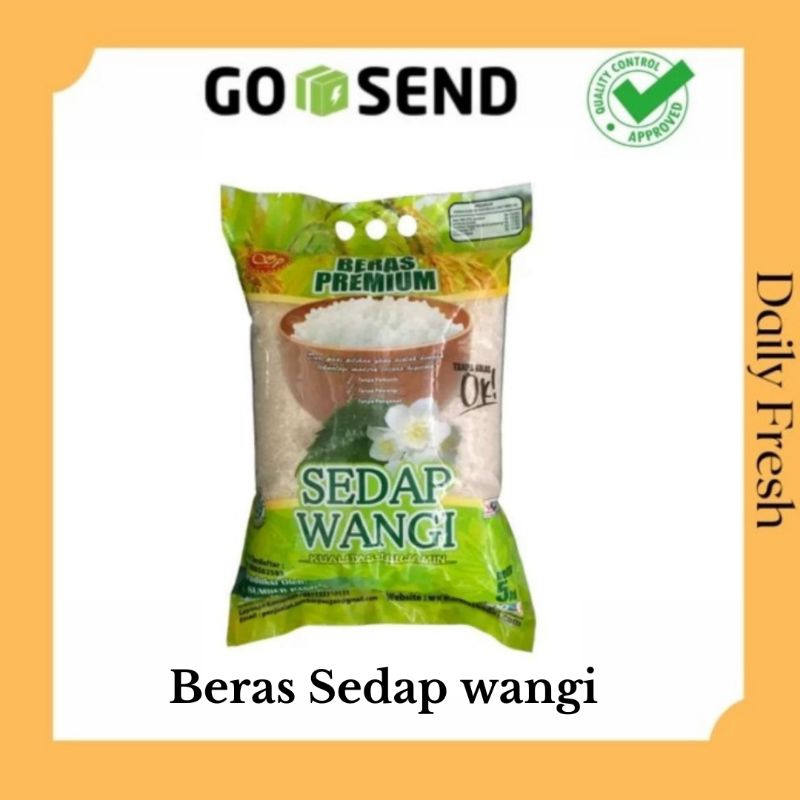 

Beras sedap Wangi Kwalitas Premium Pulen