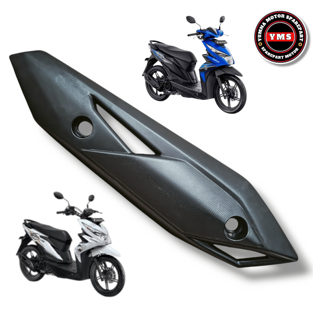 Cover knalpot beat esp cover tameng knalpot beat esp beat street 2016-2019 tutup knalpot beat eco