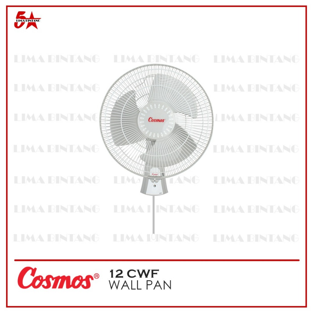 KIPAS DINDING 12" COSMOS 12-CWF 12CWF 12 CWF COSMOS WALL FAN 12 INCH