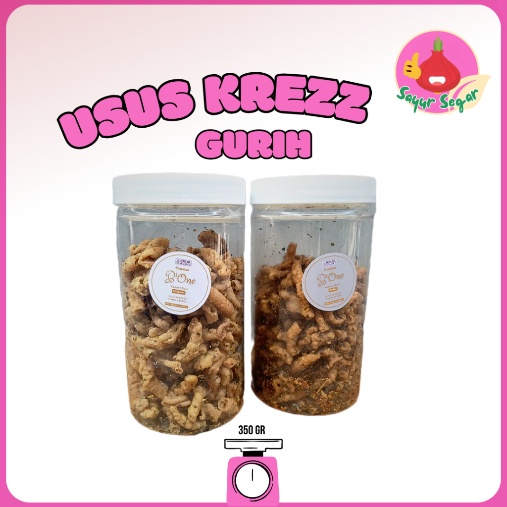 

Sayur Segar - Usus Crispy Krezzzz 350gr