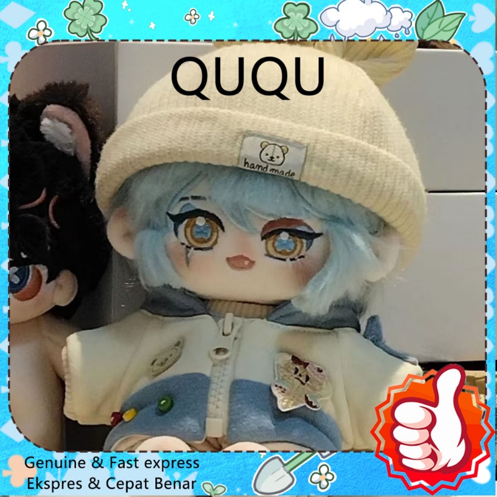 QUQU 20cm Identity V Luca Balsa Attribute Cotton Doll baju boneka 20cm Dress up doll