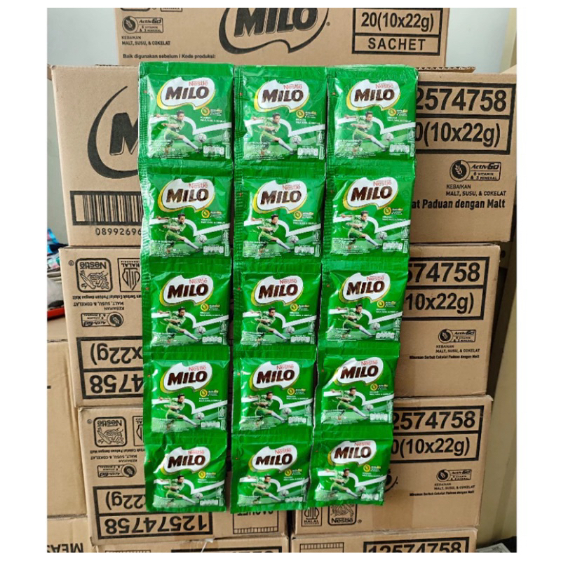 

Milo Renceng isi 10 Activ GO Nestle Susu Bubuk Sachet 22gr