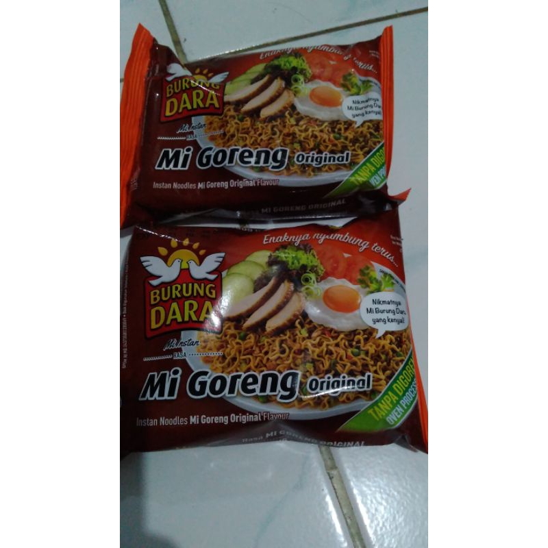 

mie instan burung dara