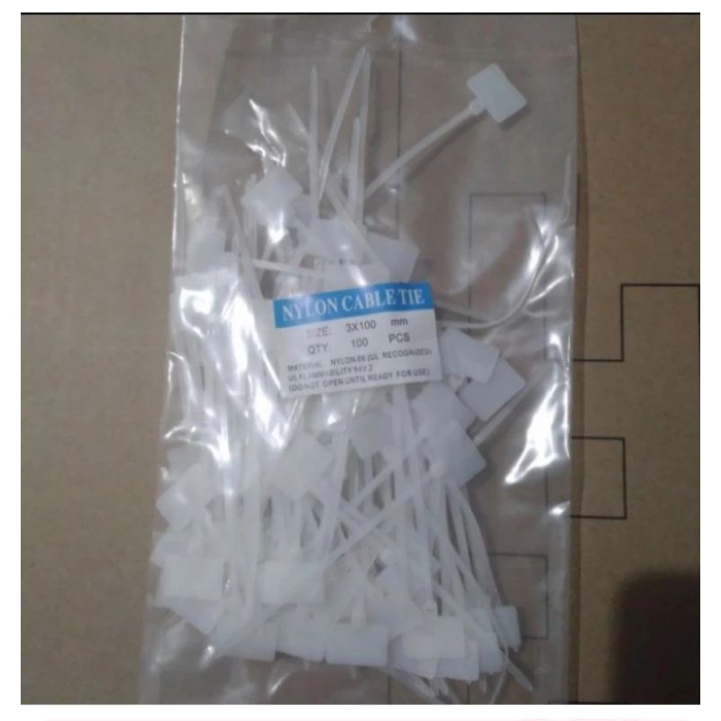 

Kabel Ties 10 cm Nylon Cable Tie Rivet 3x100mm