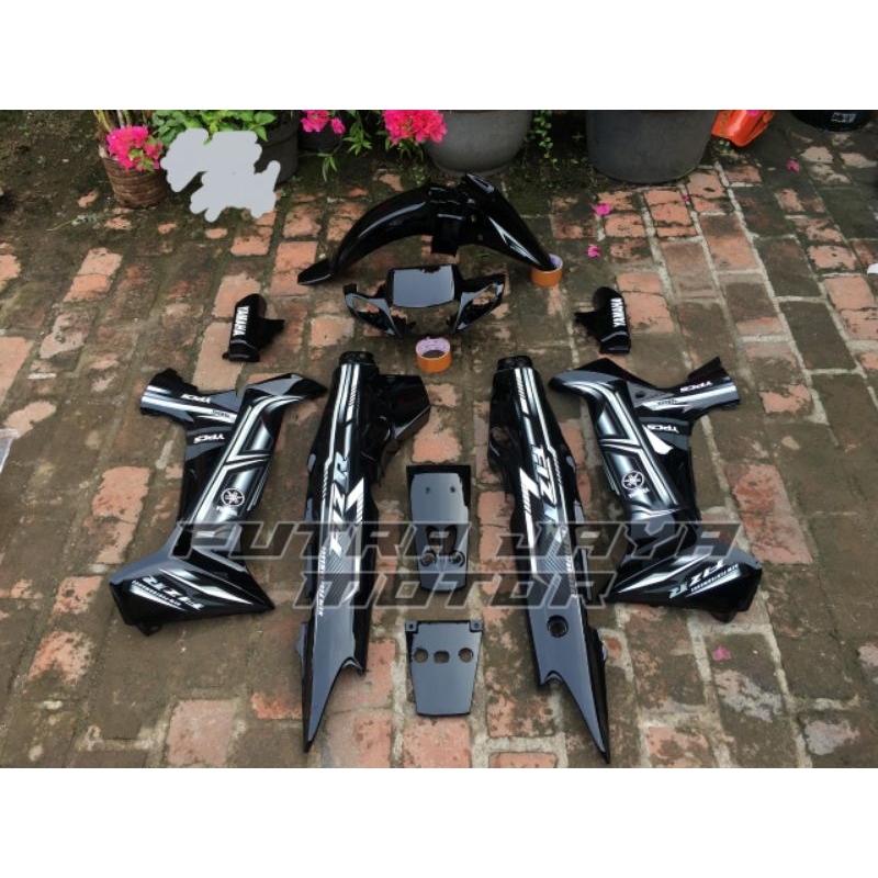 bodi fullset yamaha fiz r custom decal putih kap yamaha f1zr fiz r force one cover bodi set yamaha f
