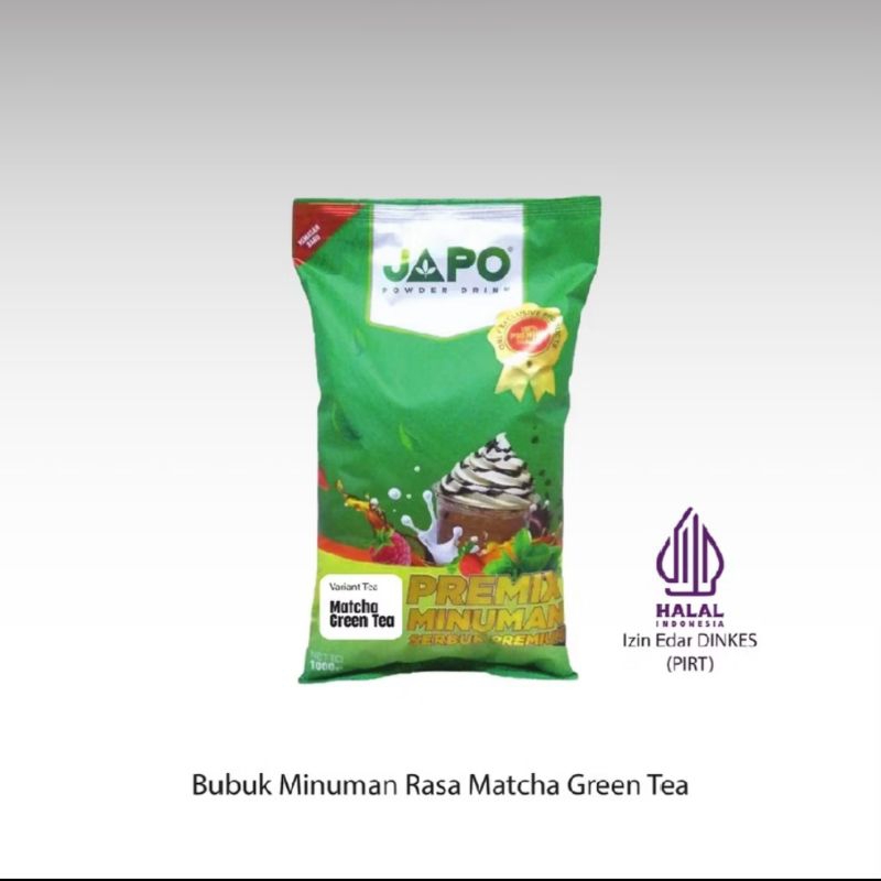 

Japo bubuk minuman 1kg matcha greentea