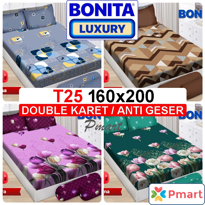 SPREI BONITA 160x200 tinggi 25 / SPREI BONITA QUEEN / SPREI BONITA LUXURY 160x200