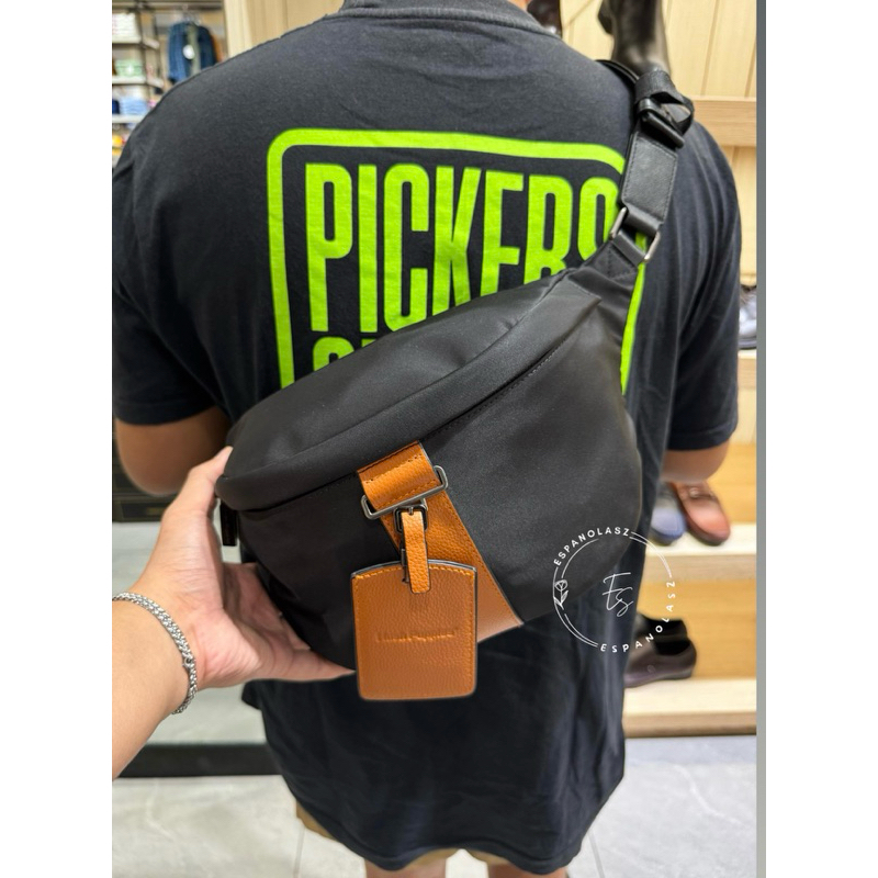 [ESPANOLASZ] ready hush puppies sling bag tas cowo