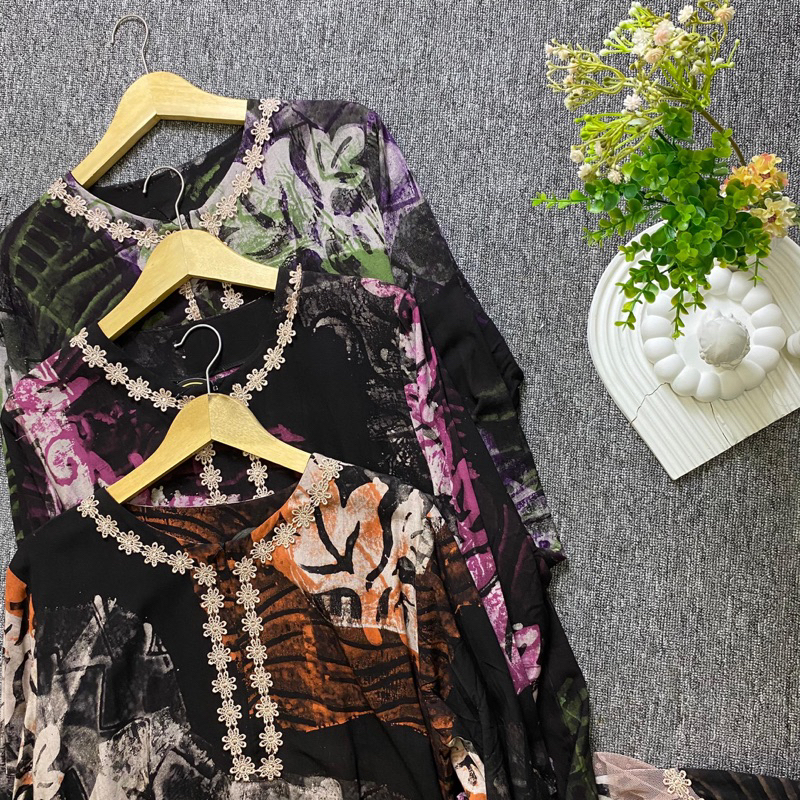 gamis twill - daster twill - daster batik - batik pekalongan