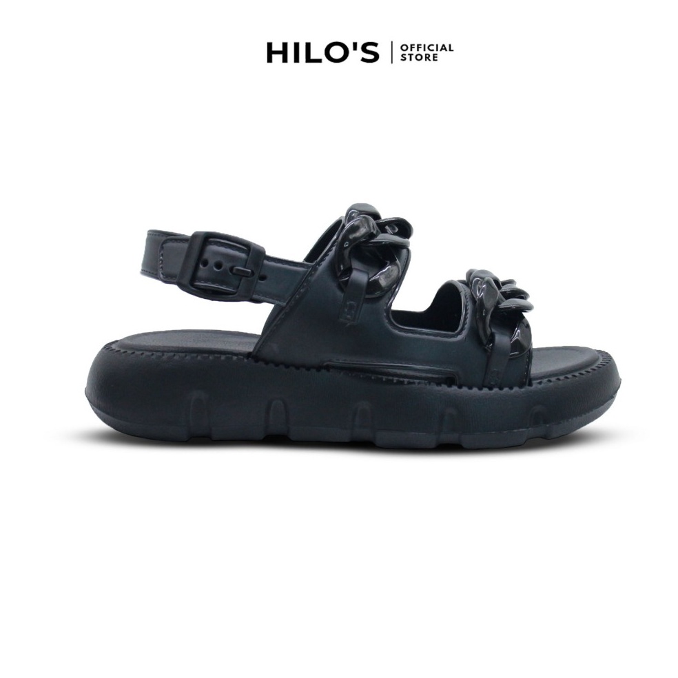 SALE Hilos  Sandal Selop Wanita Motif Rantai Tali Belakang