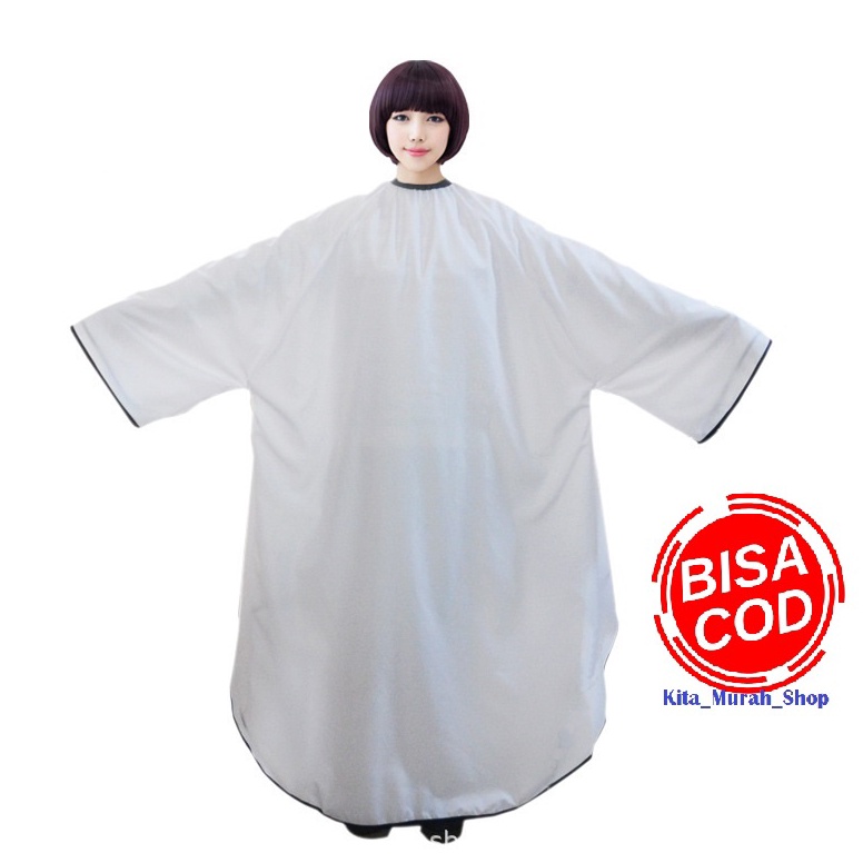 Keluaran Terbaru D kain Penutup potong rambut Kain Kap Kep Kip Cape model baju lengan panjang