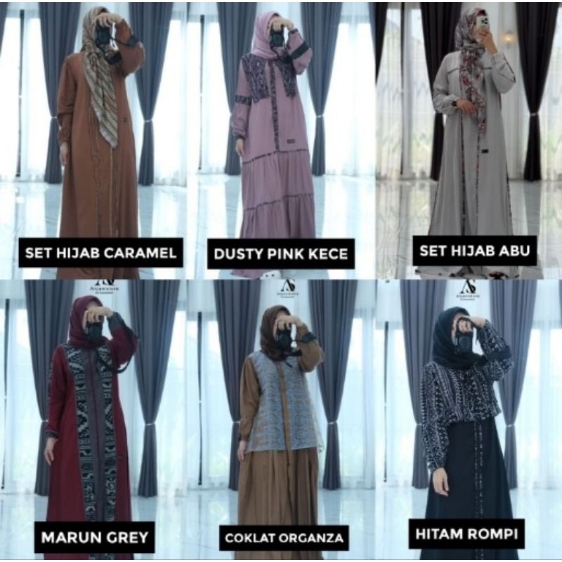 launchinganq terbaru gamis ORI ANJANI STORE