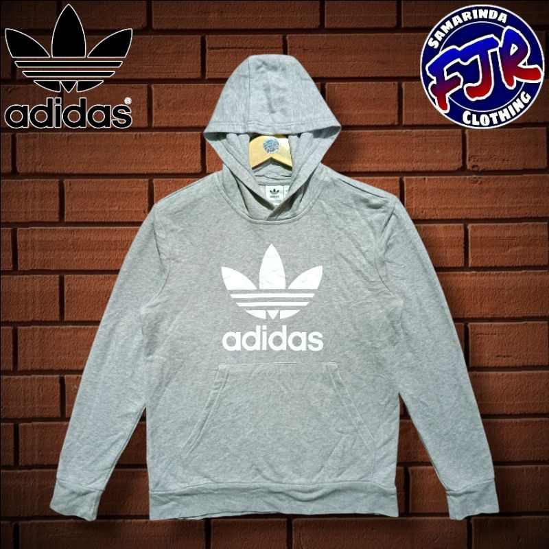 Adidas Trefoil Big Logo Hoodie Original