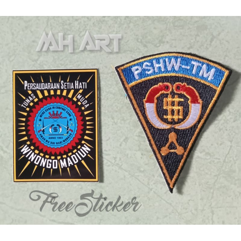 Bet SH Winongo (Lengan Bordir) PSHW free Sticker