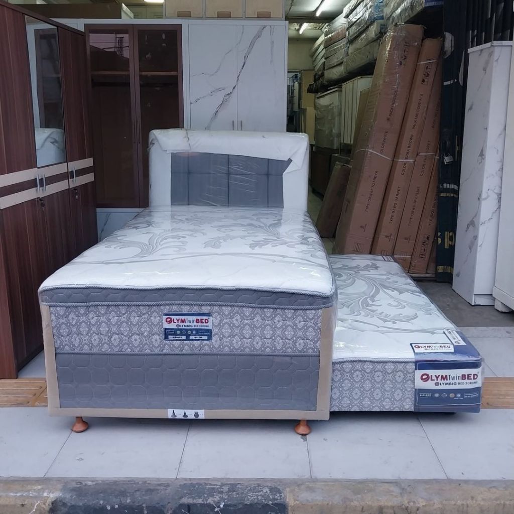 kasur sorong 2 in 1 olym twin bed by.bigland//free ongkir cilegon & serang kota