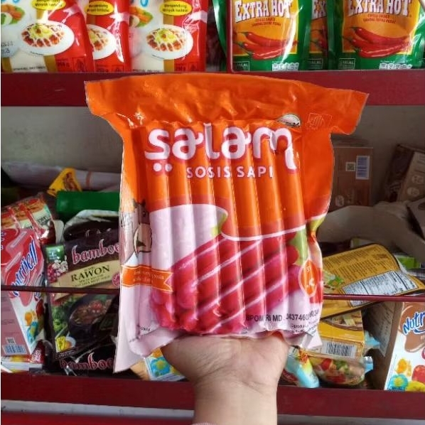 

Salam Sosis Sapi Merah Long 500gr