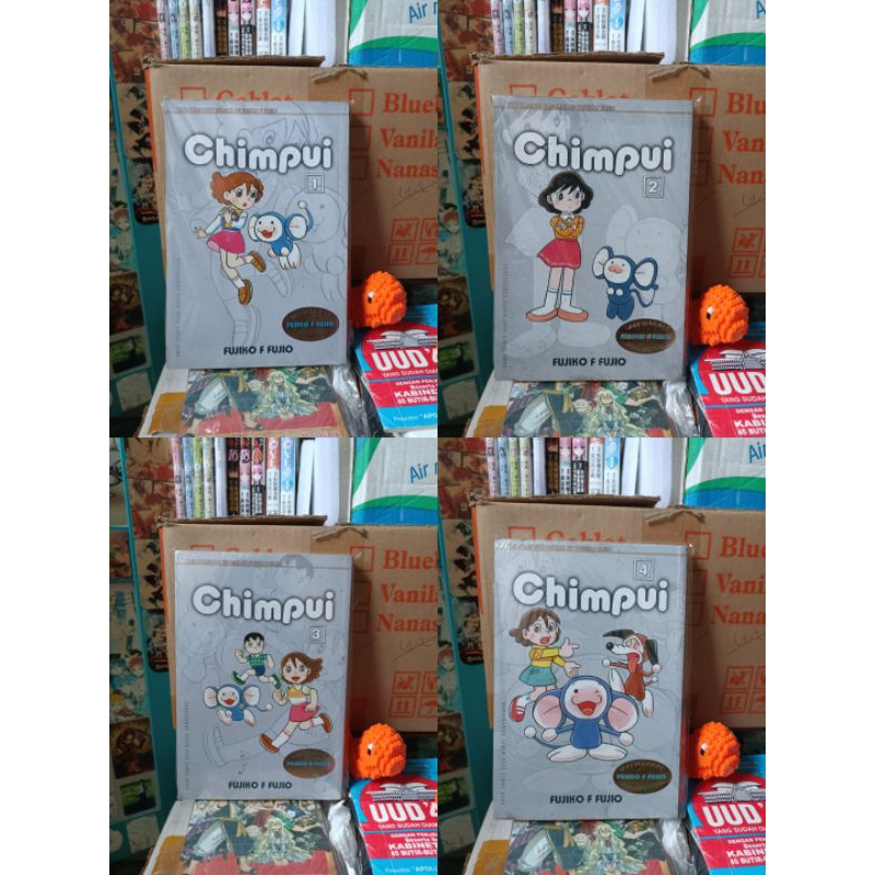 Komik chimpui 1,2,3,4 segel / komik chimpui vol 1,2,3,4 segel cabutan