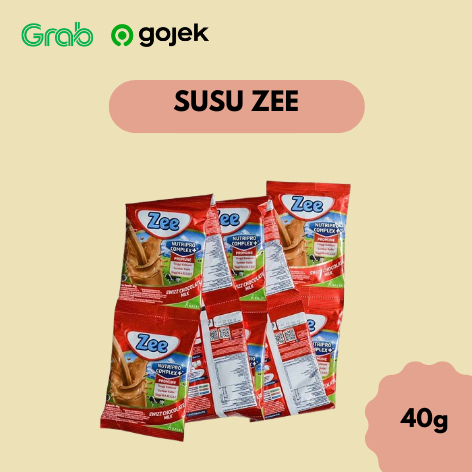 

Zee Susu Instan - Susu Bubuk Coklat 40 Gram - 10 Pcs (1 Renceng)