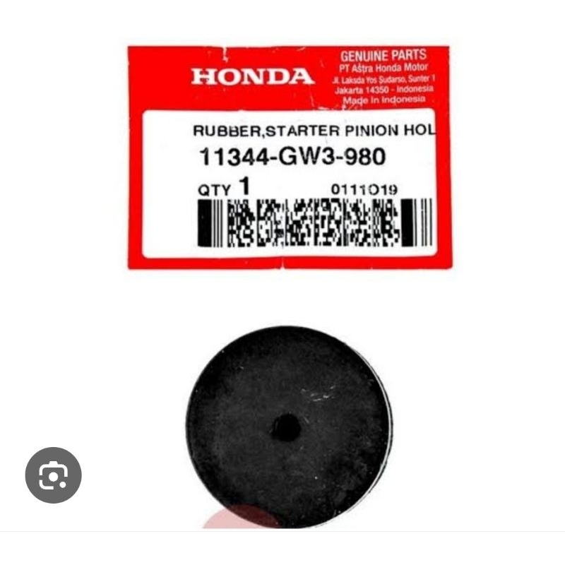 karet tahanan pinion stater beat karbu, spacy karbu, scoopy karbu ori ahm