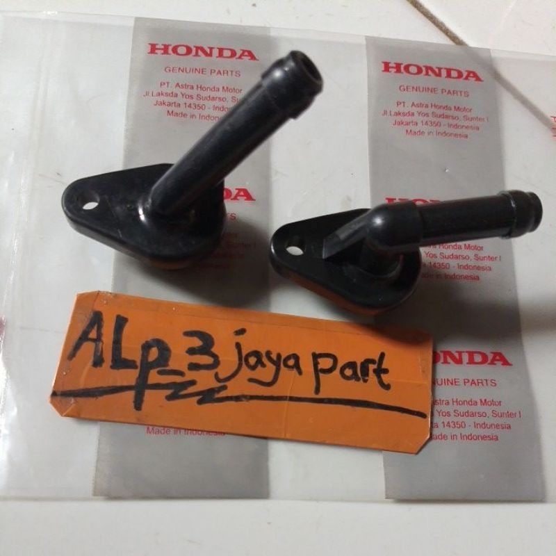 nepel konektor pipa selang minyak master rem belakang Honda Tiger Revo Supra x 125 Megapro new mono 
